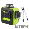 Комплект: лазерный уровень RGK PR-3G + штатив