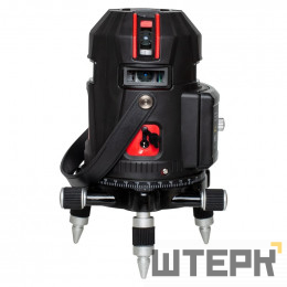 Комплект: лазерный уровень RGK UL-44W Black + штанга-упор