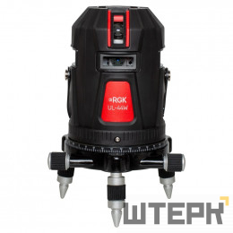 Комплект: лазерный уровень RGK UL-44W Black + штанга-упор