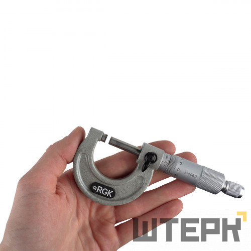 Микрометр RGK MPM-25 с поверкой