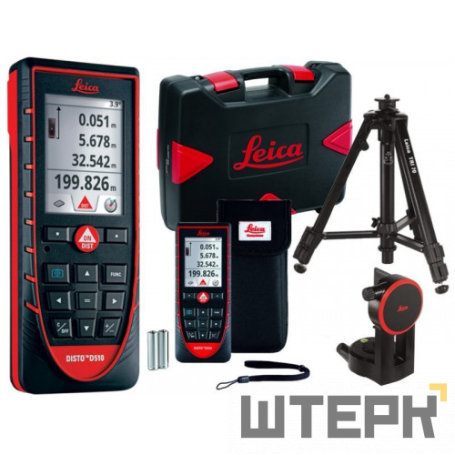 Комплект Leica DISTO D510 со штативом и адаптером