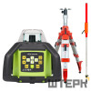 Комплект: ротационный нивелир RGK SP-610G + штатив RGK SH-170 рейка RGK LR-2