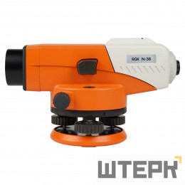 Комплект оптический нивелир RGK N-38 + штатив S6-N + рейка AMO S5