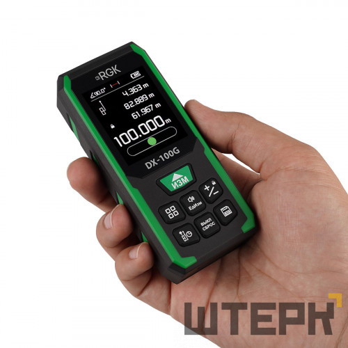 Лазерный дальномер RGK DX-100G