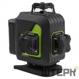 Лазерный уровень RGK PR-4D Green с калибровкой с зеленым лучом