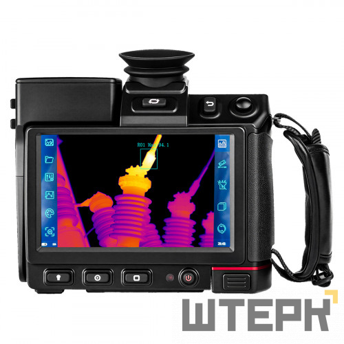 Тепловизор RGK TL-640 Pro в комплекте с телеобъективом 12° и широкоугольным объективом 48°