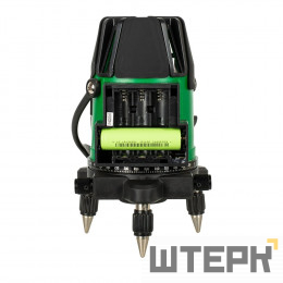Комплект: лазерный уровень RGK LP-64G с зеленым лучом + штатив RGK LET-170