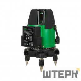 Комплект: лазерный уровень RGK LP-64G с зеленым лучом + штатив RGK LET-170