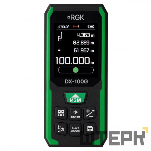 Лазерный дальномер RGK DX-100G