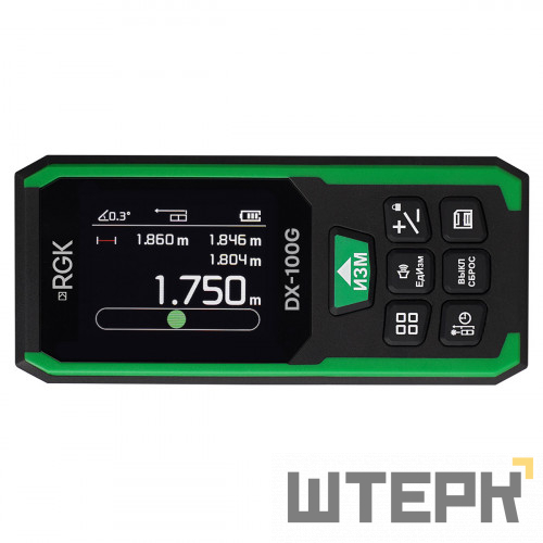 Лазерный дальномер RGK DX-100G