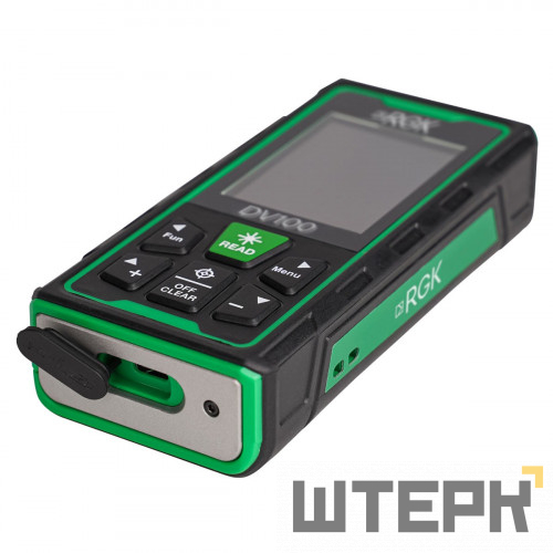 Лазерный дальномер с видоискателем RGK DV100 с калибровкой