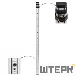 Рейка нивелирная RGK TS-4