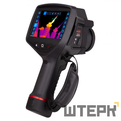 Тепловизор RGK TL-640 Plus в комплекте с широкоугольным объективом 48°