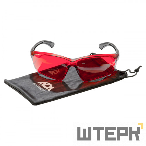 Красные лазерные очки ADA VISOR RED laser glasses