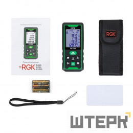 Лазерный дальномер RGK DL70G - зеленый луч