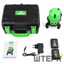 Лазерный уровень AMO LN 2V Green с зеленым лучом