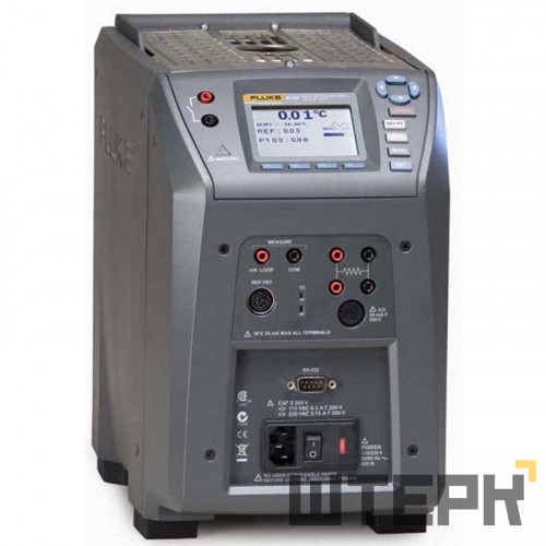 Полевой сухоблочный калибратор температуры Fluke 9143-RU-P-256