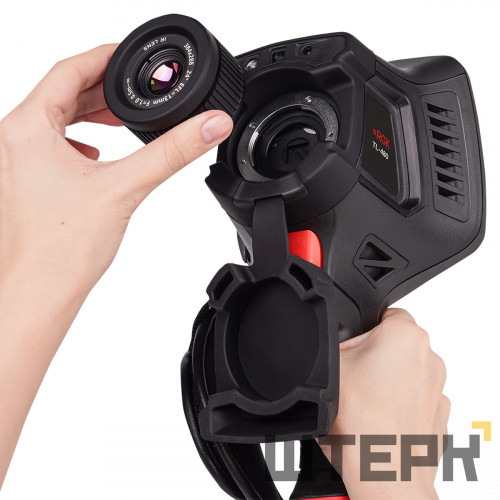 Тепловизор RGK TL-480 с поверкой в комплекте с телеобъективом 6°
