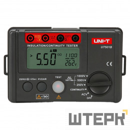 Измеритель сопротивления изоляции UNI-T UT501B