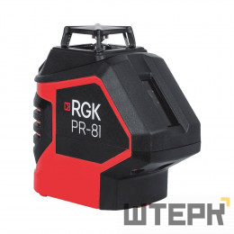Комплект: лазерный уровень RGK PR-81 + штатив RGK LET-170 кронштейн RGK K-7