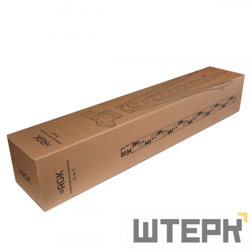 Комплект оптический нивелир RGK N-24 + штатив S6-N + рейка AMO S5