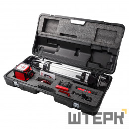 Комплект ротационного нивелира с раздвижным штативом RGK SP-100 COMBO
