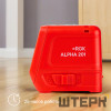 Лазерный уровень RGK ALPHA 201 с калибровкой с красным лучом