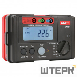 Тестер УЗО UNI-T UT582+