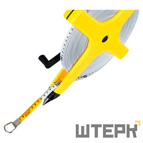 Геодезическая рулетка Ermenrich Reel SL100 жёлтый