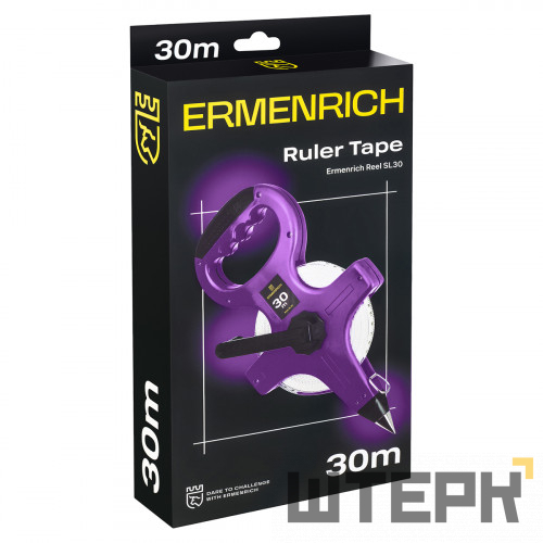 Геодезическая рулетка Ermenrich Reel SL30 фиолетовый