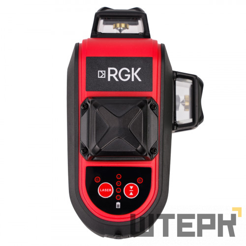 Комплект: лазерный уровень RGK PR-3R + штатив рейка приемник