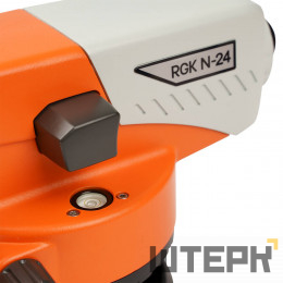 Комплект оптический нивелир RGK N-24 с поверкой + штатив S6-N + рейка AMO S5