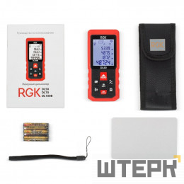 Лазерный дальномер RGK DL50 (с поверкой)