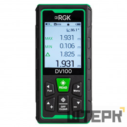 Лазерный дальномер с видоискателем RGK DV100