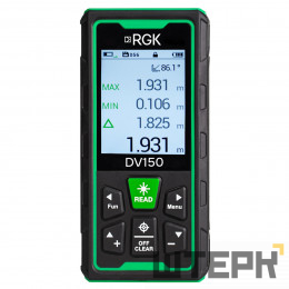 Лазерный дальномер с видоискателем RGK DV150