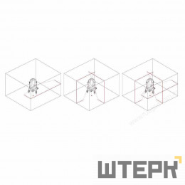 Лазерный уровень RGK UL-21W с калибровкой
