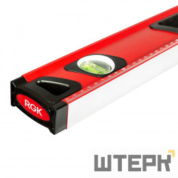 Пузырьковый строительный уровень с магнитом RGK U7200 2 м (200 см)