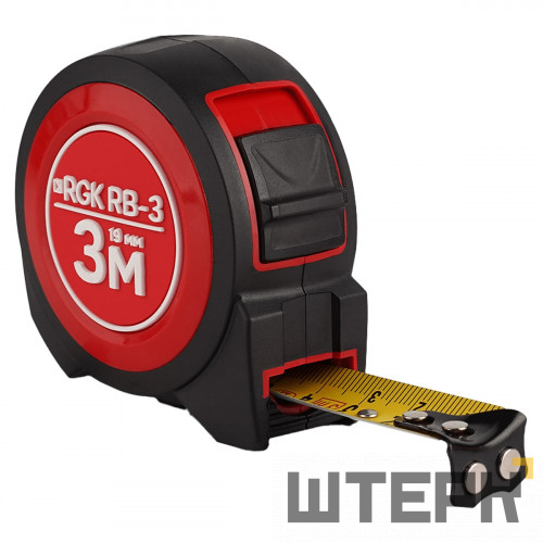 Рулетка RGK RB-3 с широкой лентой